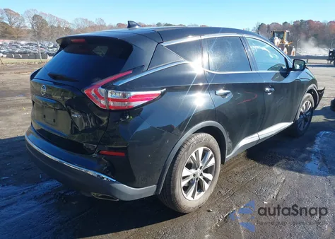2018 Nissan Murano S from USA, damaged, VIN 5N1AZ2MH5JN191579